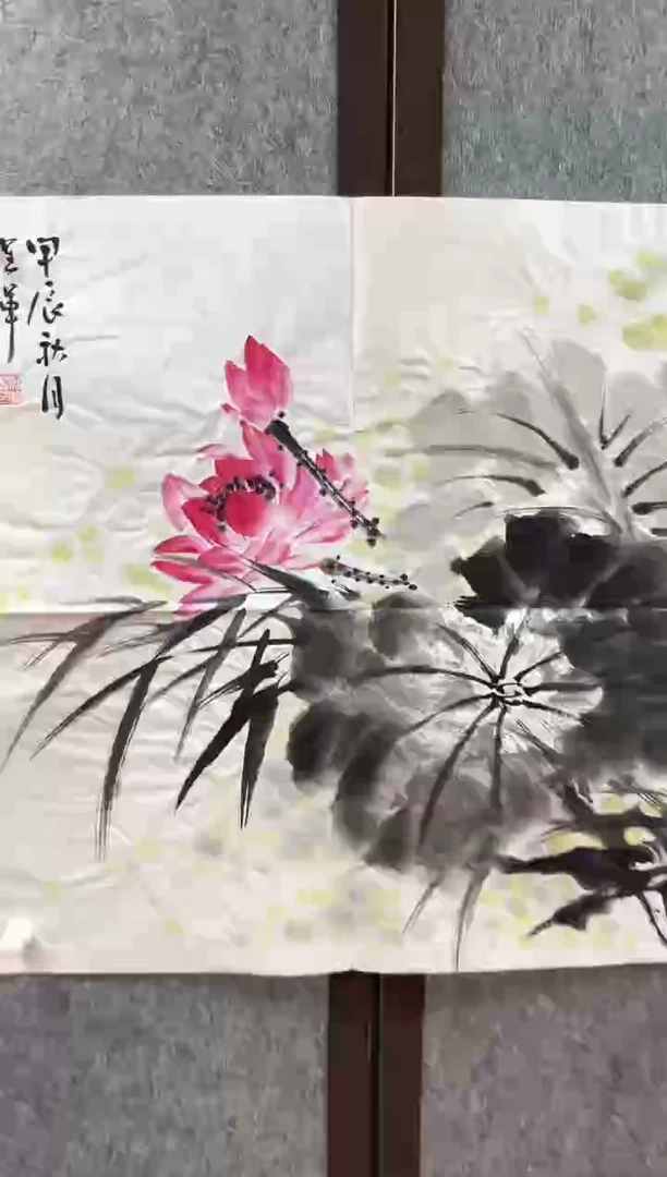 国画杨耀辉老师亲笔手绘