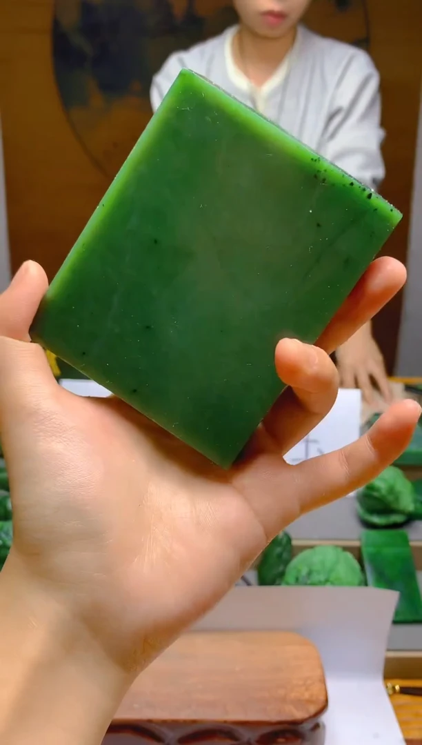 【闪购商品】和田玉（碧玉）珠宝半成品未镶嵌1