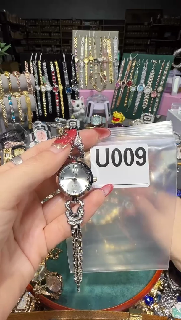 石英机芯不锈钢不锈钢直播定闪专用