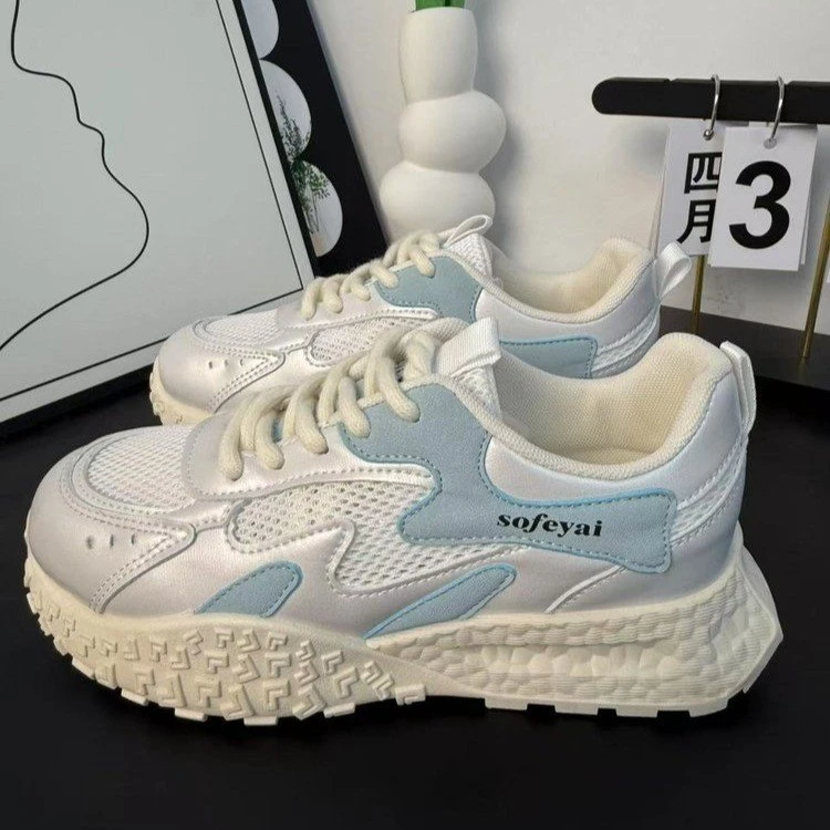 CC新款网面运动鞋时尚休闲鞋厚底夏季跑步德训阿甘鞋&SJ-3