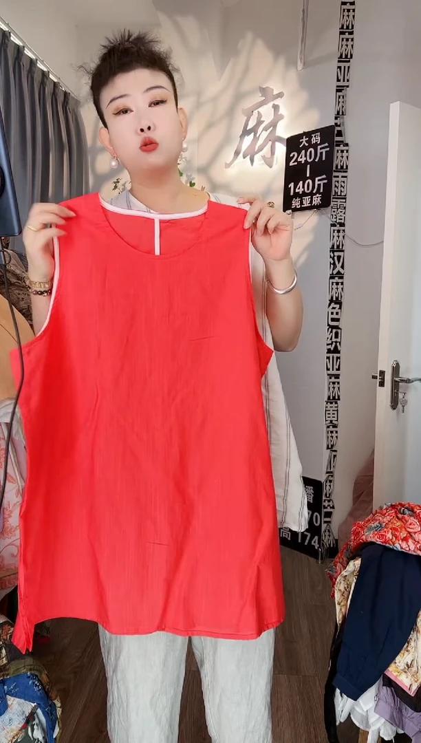 亚麻大码女装系列。小码