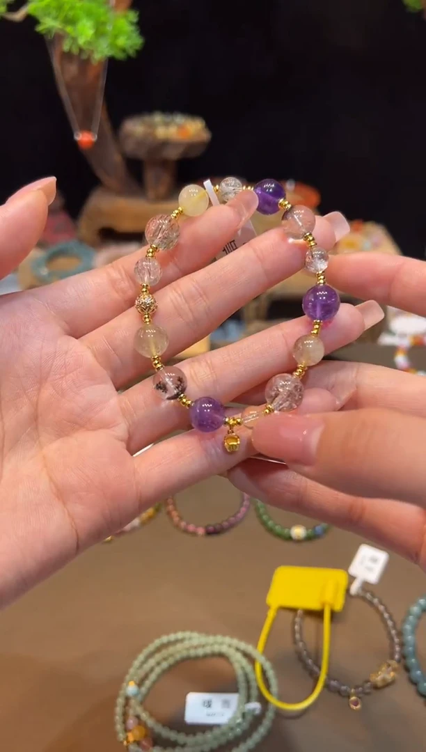 未镶嵌手链水晶手饰@@F5192