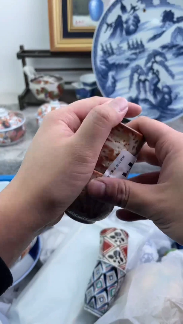 瓷片花**语173-T-