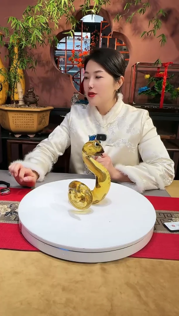 【闪购商品】琉璃手工艺品金蛇