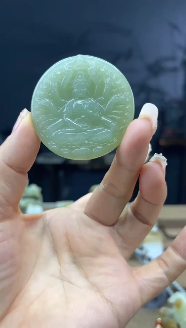 颈饰未镶嵌和田玉1
