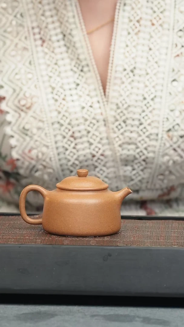 茶壶紫砂五堂禅钟(段泥)-光