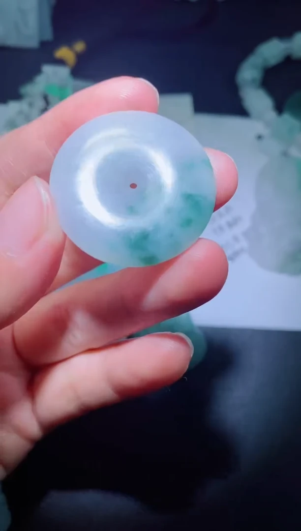 未镶嵌定制毛货定制翡翠凌**雪定制毛货03512