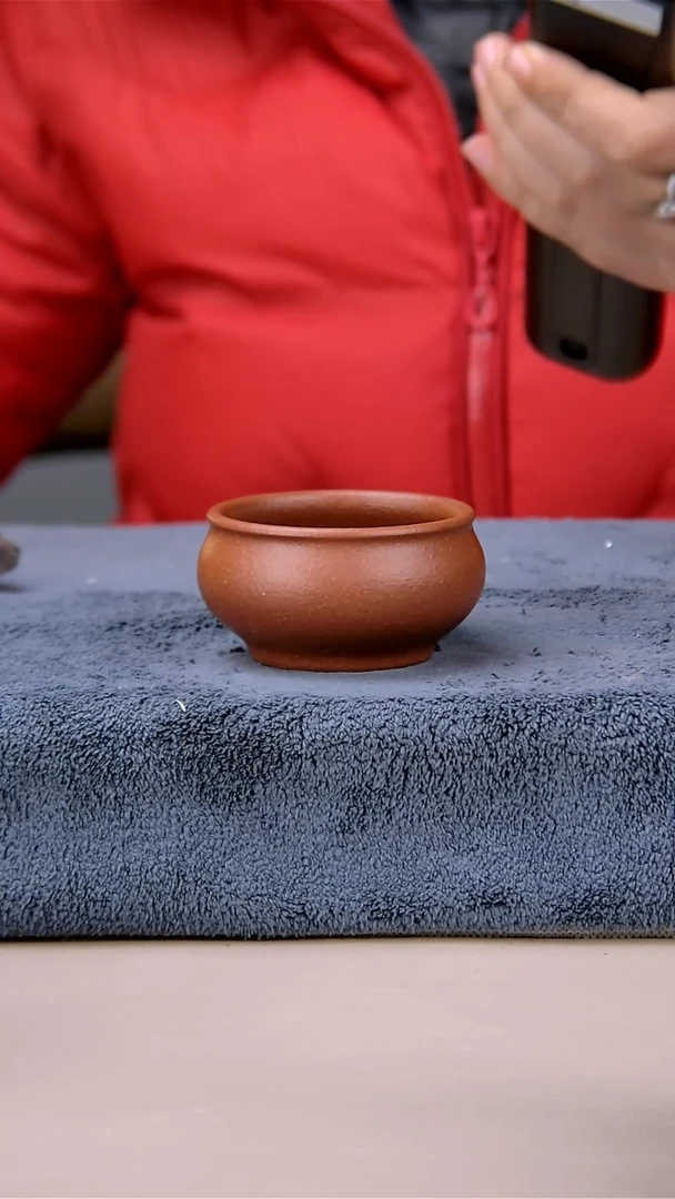 【闪购商品】紫砂茶壶发12个红降坡杯子