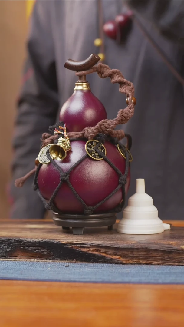 902号链接精品大漆葫芦现货现发[一物一拍]