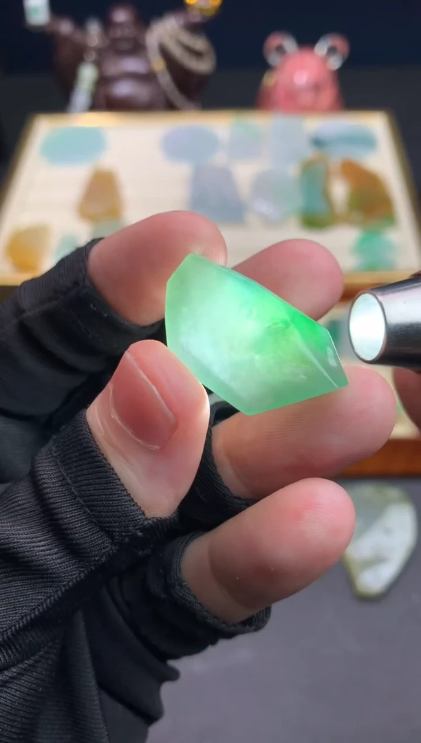 未镶嵌定制翡翠天然翡翠裸石（包工）