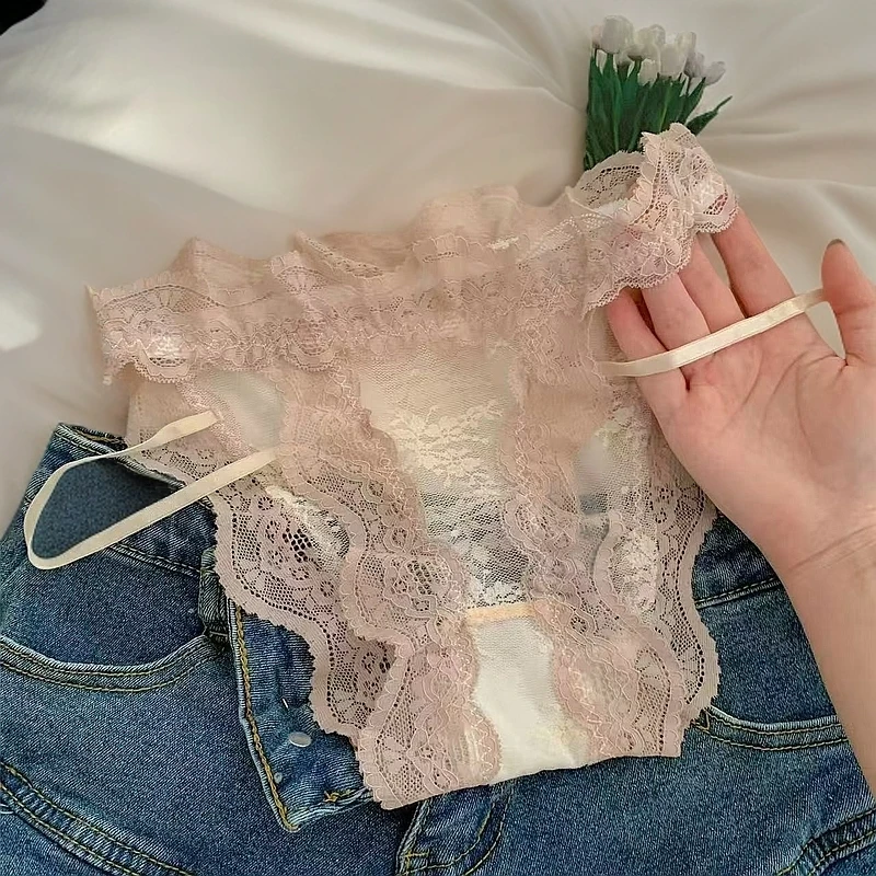 性感内裤女夏季薄款蕾丝低腰透气无痕内裤女款2025新款网红爆款
