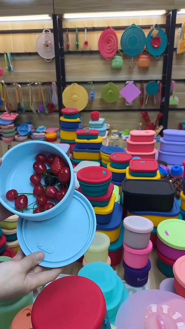 硅胶-浅蓝色-700排气圆盒