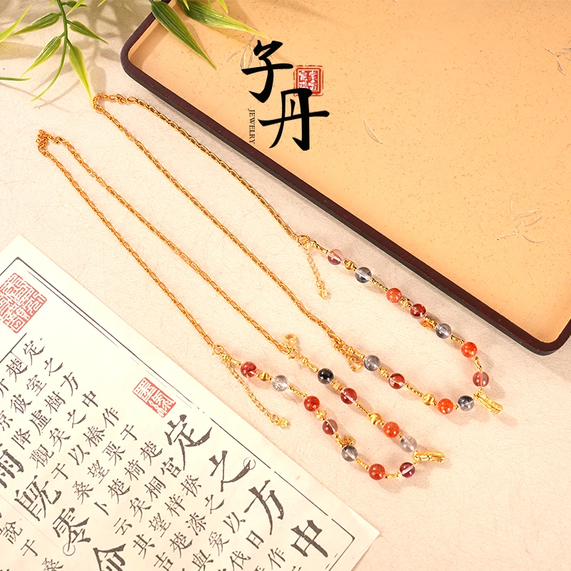 【子丹】黑银钛DIY项链（多样性发/发一条）B2-110