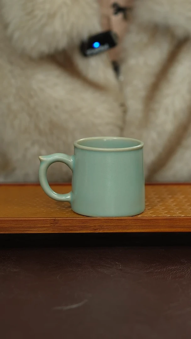 摆件陶原矿原釉汝宋汝瓷