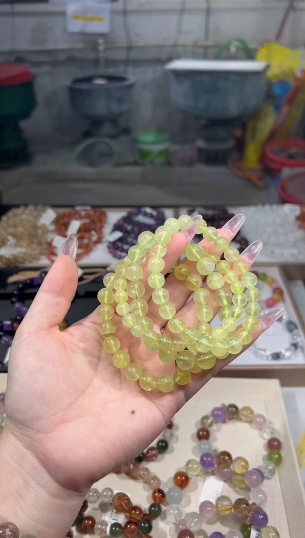未镶嵌葡萄石手串葡萄石（不带证书）多样性发其一