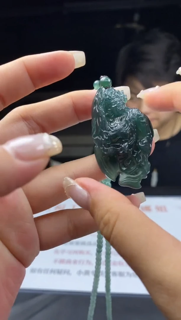 翡翠未镶嵌项链多样性-项链-O39