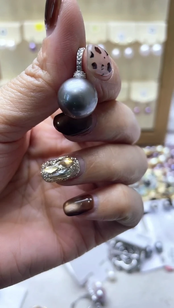 【闪购商品】海水珍珠颈饰银S925镶嵌3