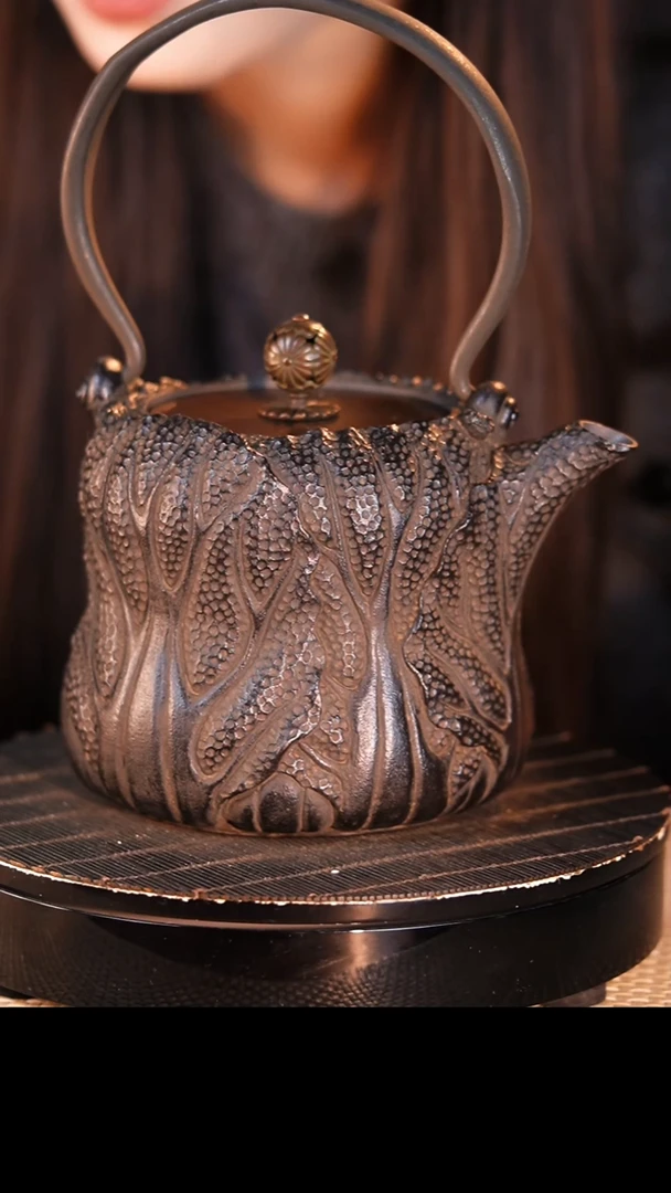 手工壶日本回流砂铁壶煮茶煮水-蓝12