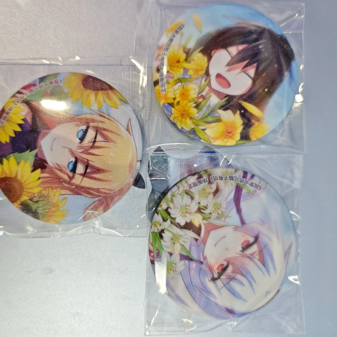 我家大师兄脑子有坑正版周边 抱花 徽章