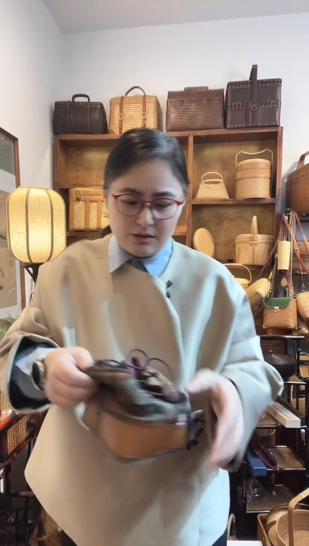 竹编香云纱壶袋茶事小包