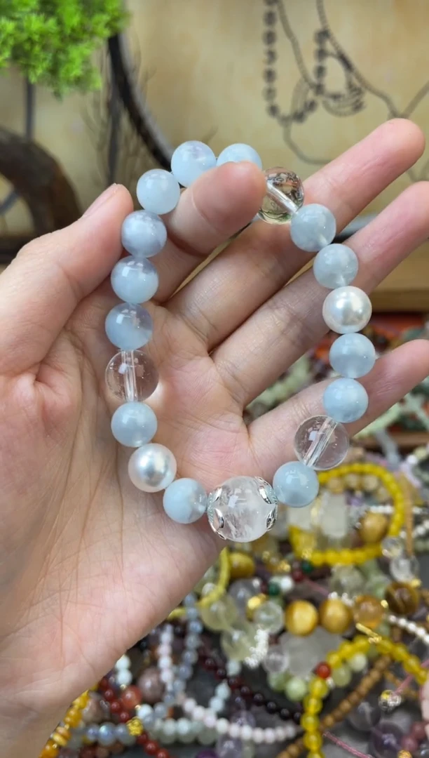 【闪购商品】海蓝宝石手链未镶嵌220