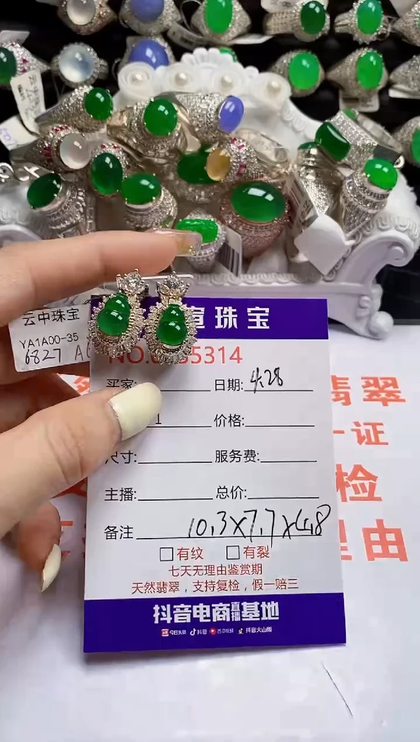 翡翠戒指未镶嵌/53140000