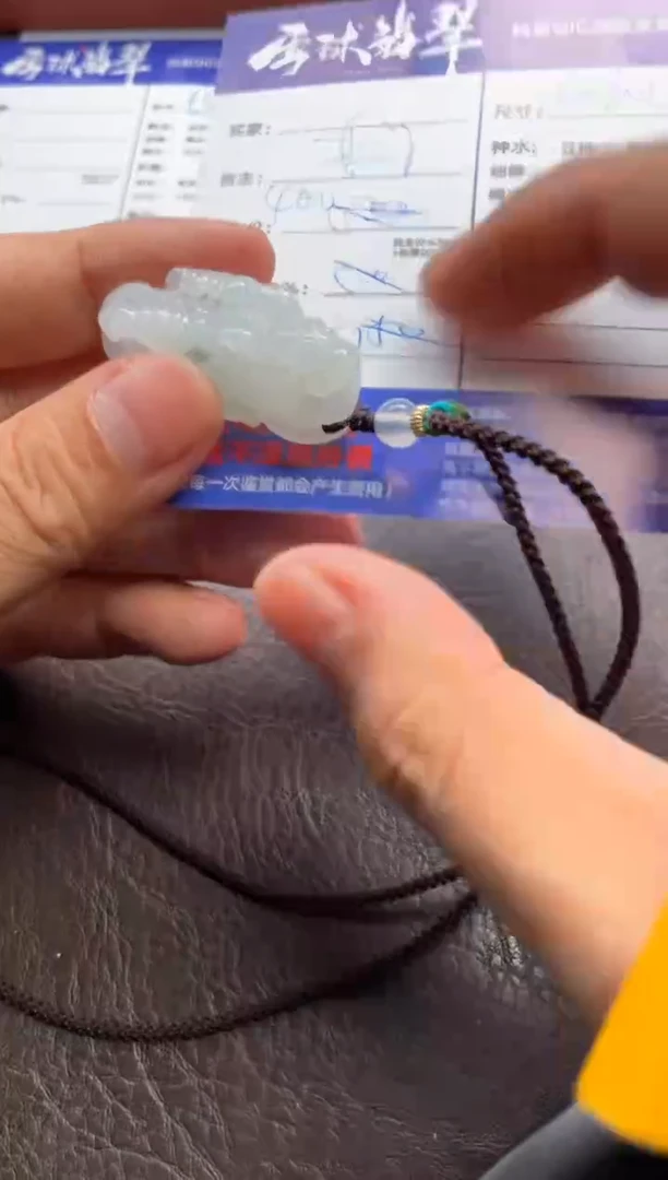 翡翠未镶嵌颈饰1254725220