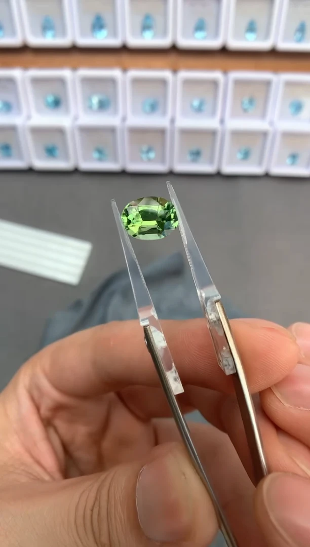未镶嵌裸石定制碧玺3.38ct