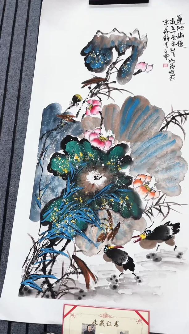 精品国画花鸟作品