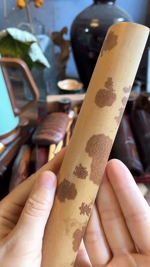 湘妃竹茶则