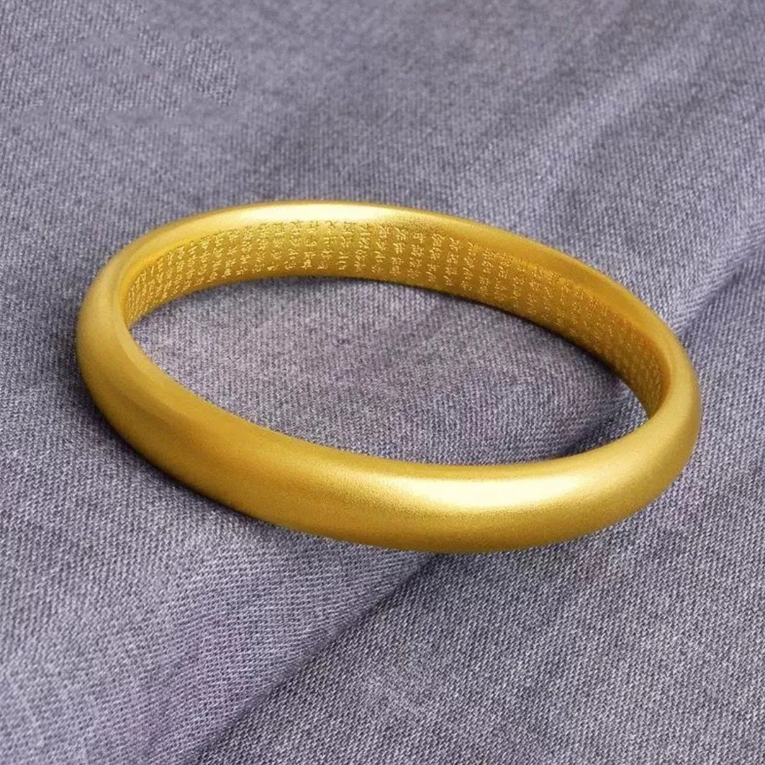 合金手镯 2025【六字箴言手镯】新款女士轻奢 时尚气质 百搭潮流