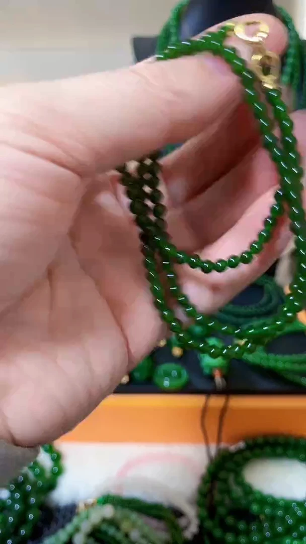 【闪购商品】和田玉（碧玉）项链未镶嵌4