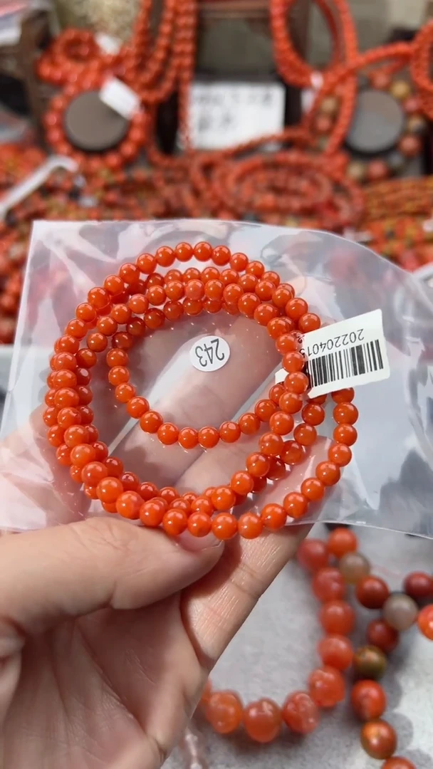 【闪购商品】南红玛瑙手串未镶嵌5