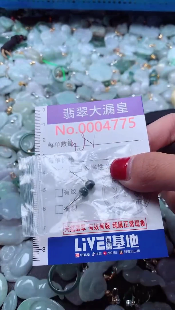 颈饰未镶嵌翡翠4775