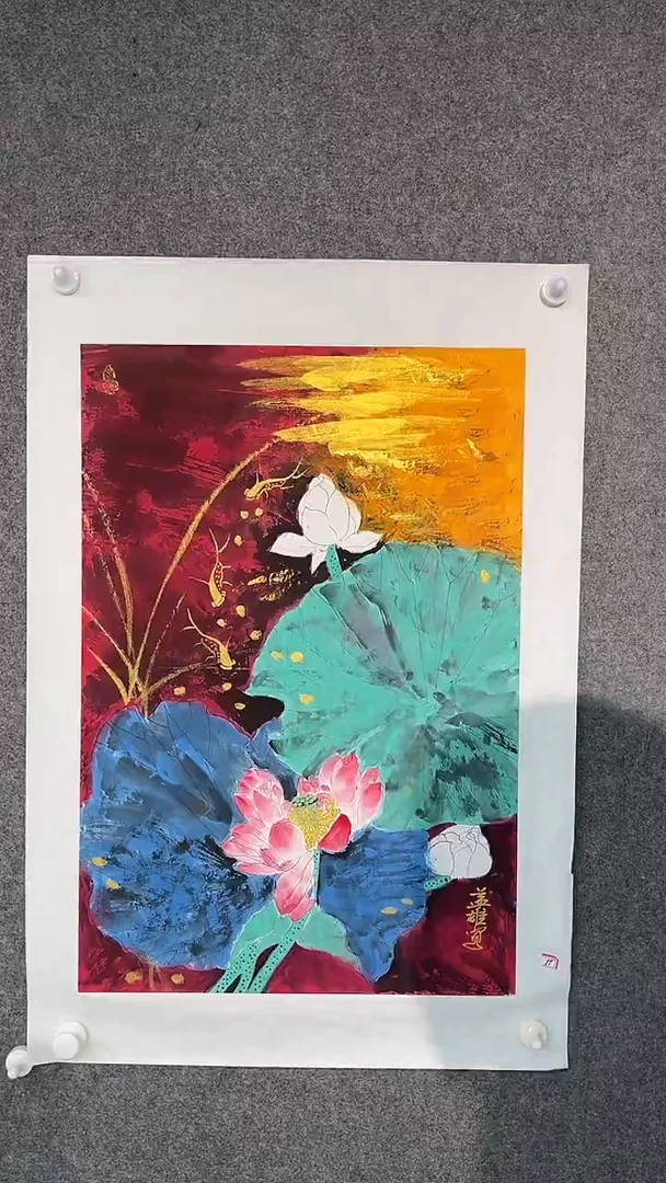 国画段益雄老师开三