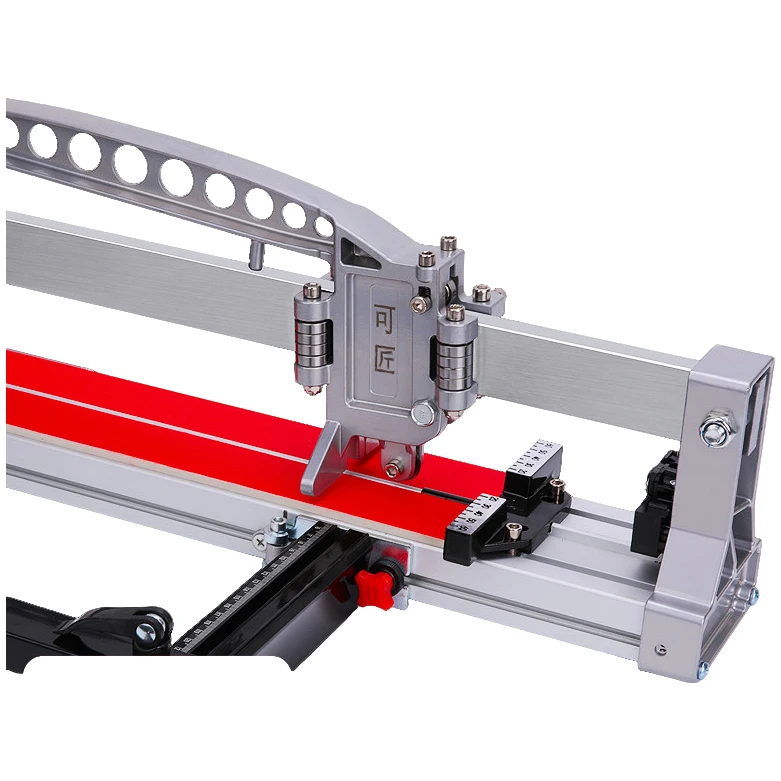 可匠手动瓷砖切割机器地砖手推式推刀高精度瓦工工具铝合金轻便型