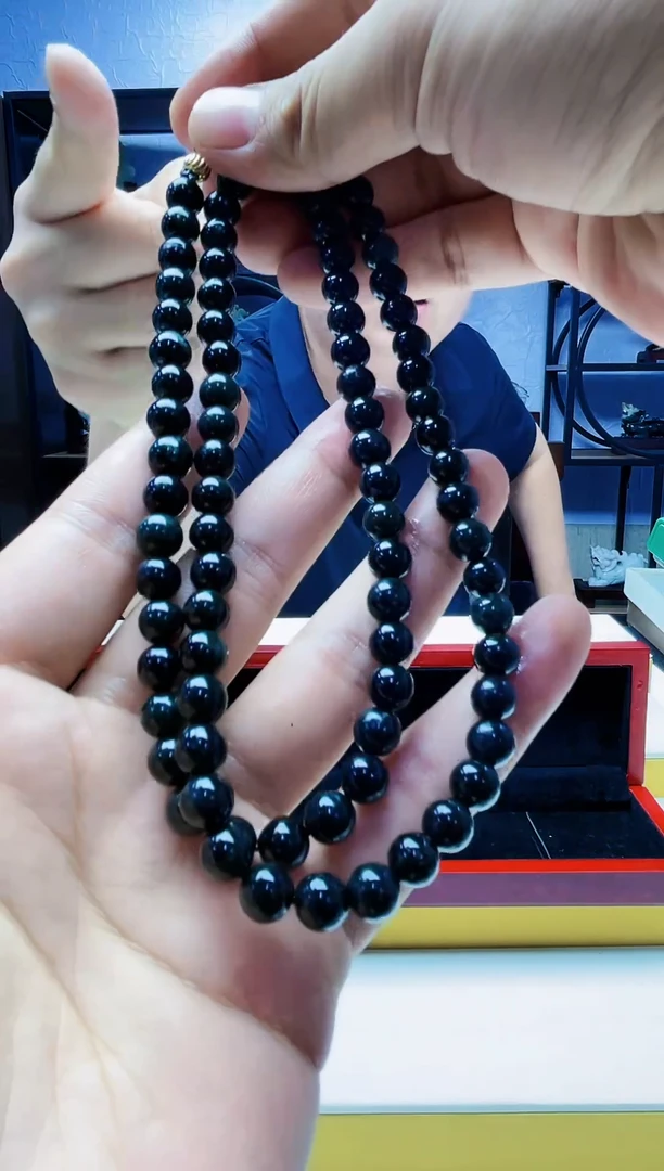 翡翠未镶嵌颈饰07040046多样性发其一