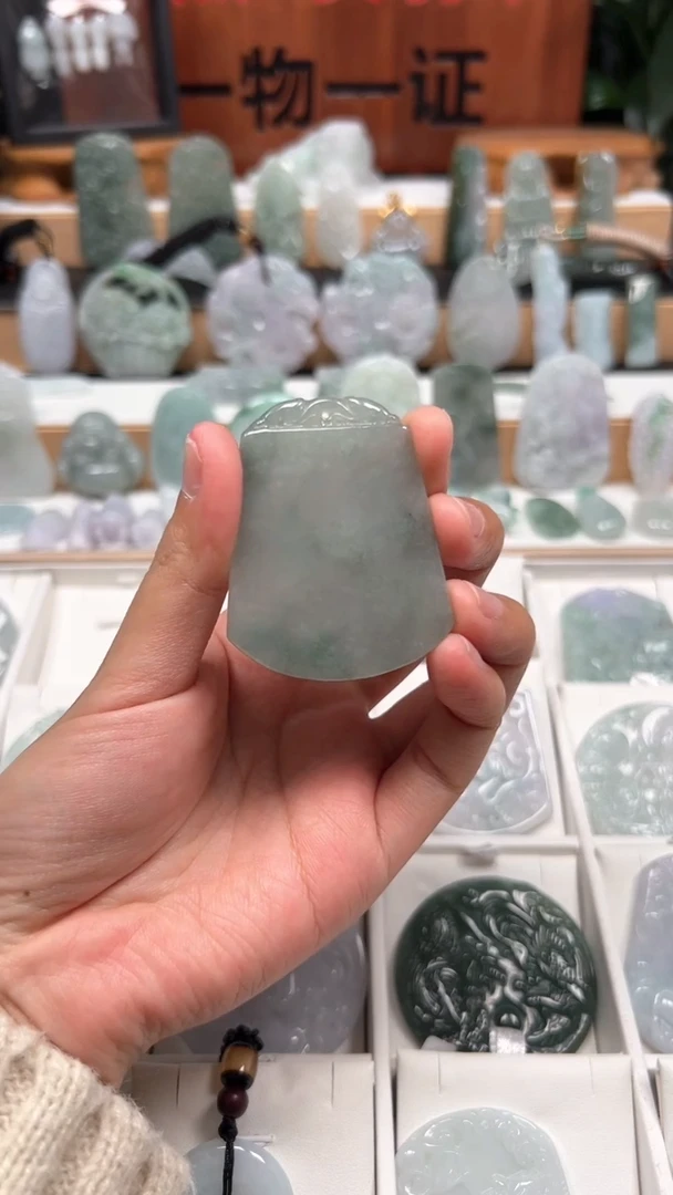 【闪购商品】翡翠颈饰未镶嵌天然A货翡翠1/19/21