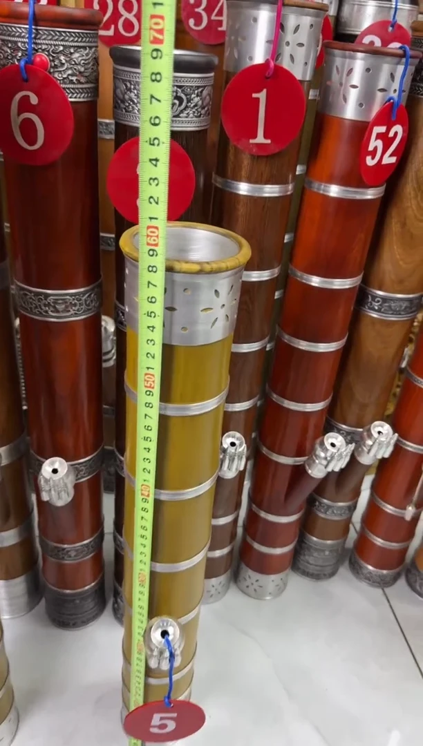 直播间5号金丝楠木尺寸58cm