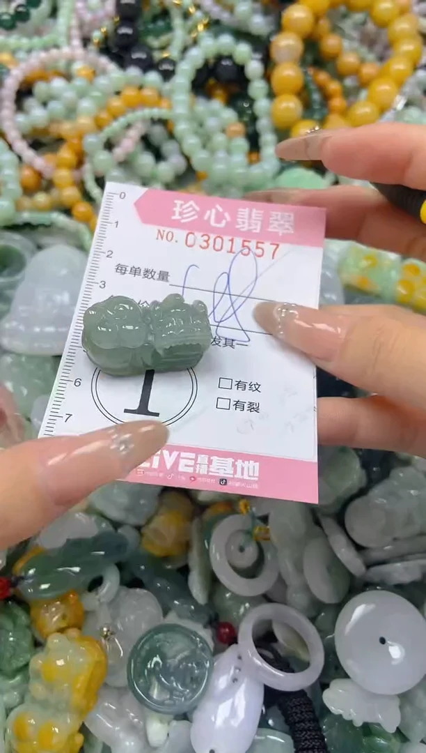 翡翠未镶嵌颈饰闪购0301557