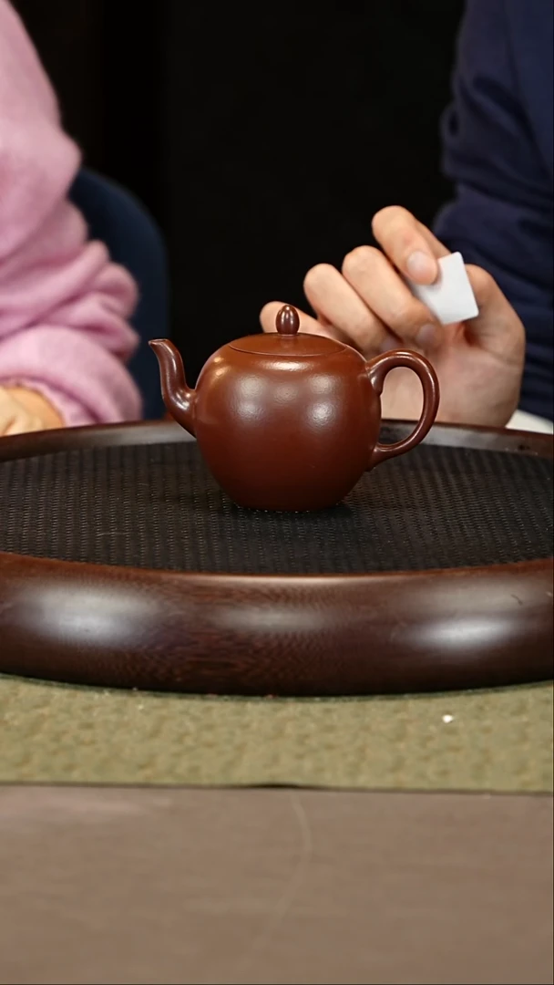 茶壶紫砂73 惠慧 紫袍玉砂 美人肩220cc