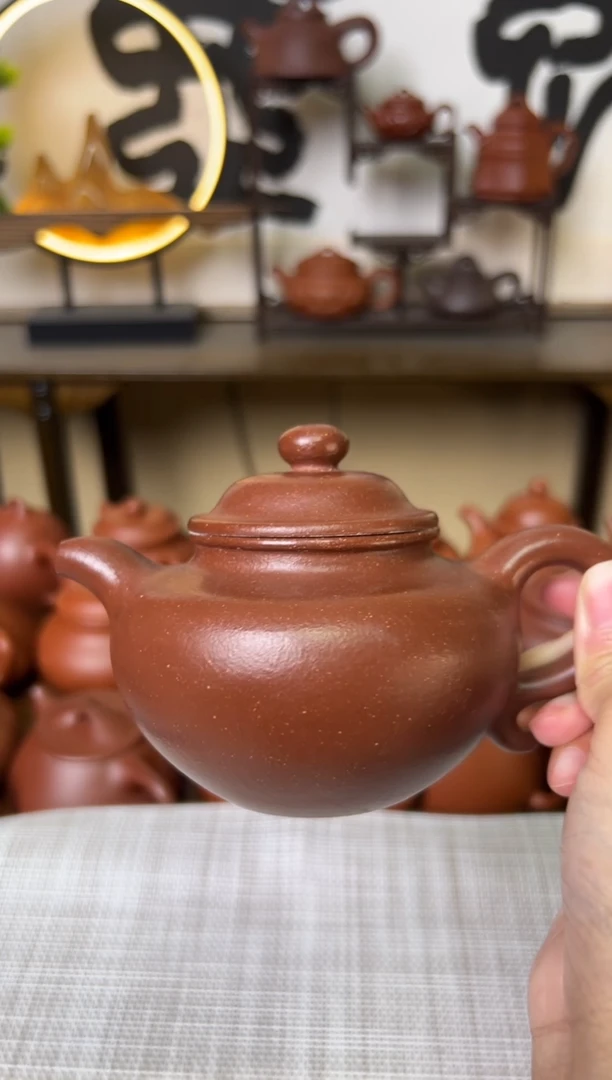 茶壶段泥原矿莲子壶红降坡280cc