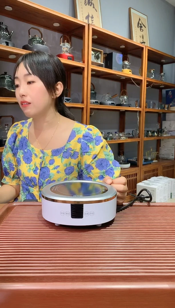 水晶玻璃无盖款悦可堂白