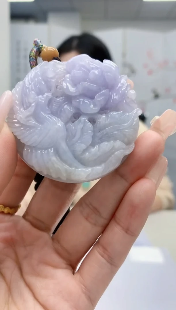 【闪购商品】定制翡翠未镶嵌0405lr-毛货挂件6