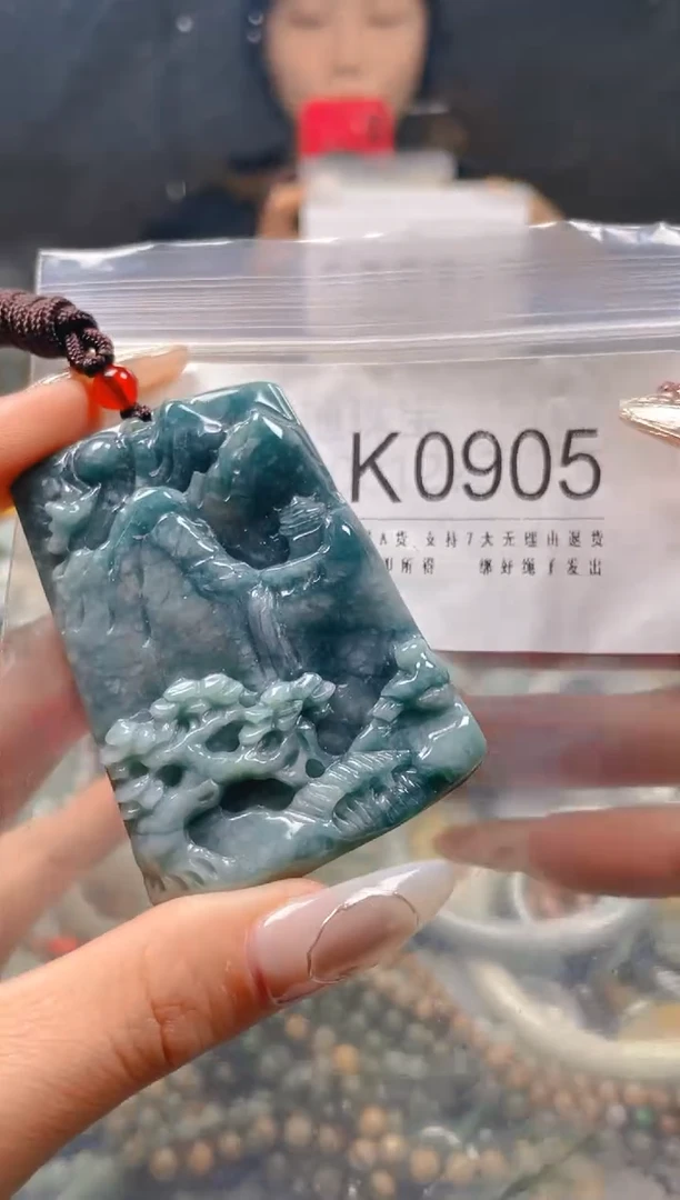 【闪购商品】翡翠颈饰未镶嵌/K/翡翠A货一图一物