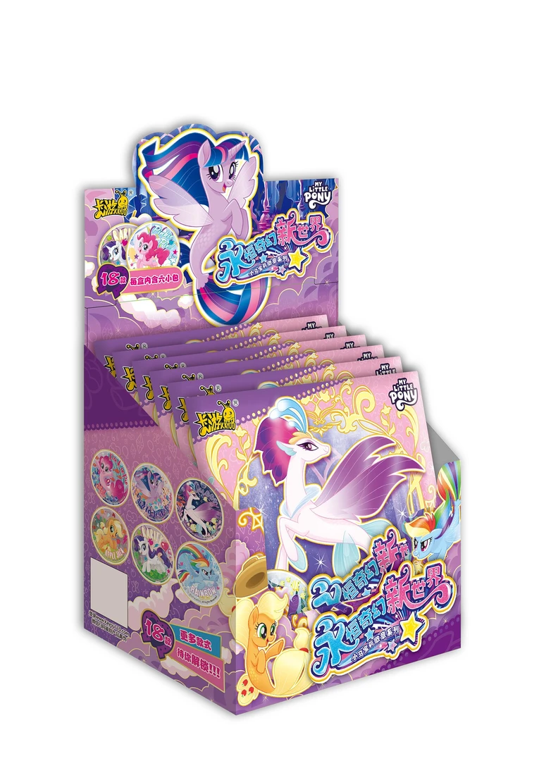 【拆盒】卡游 小马宝莉-永恒奇幻新世界徽章 正版授权盲盒（代拆）