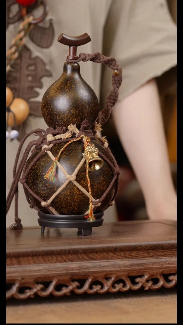 204号精品天然大漆酒葫芦一物一拍~