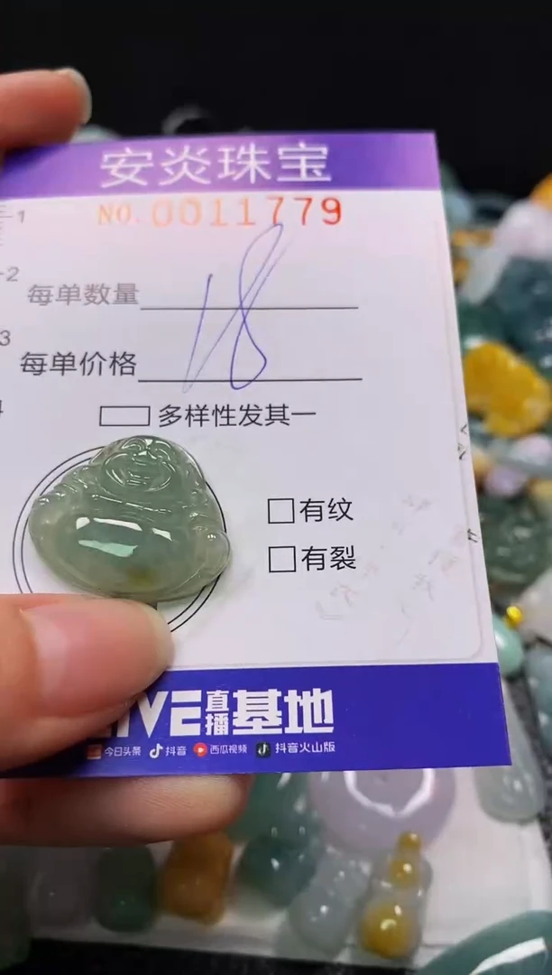 颈饰未镶嵌翡翠闪购0011779