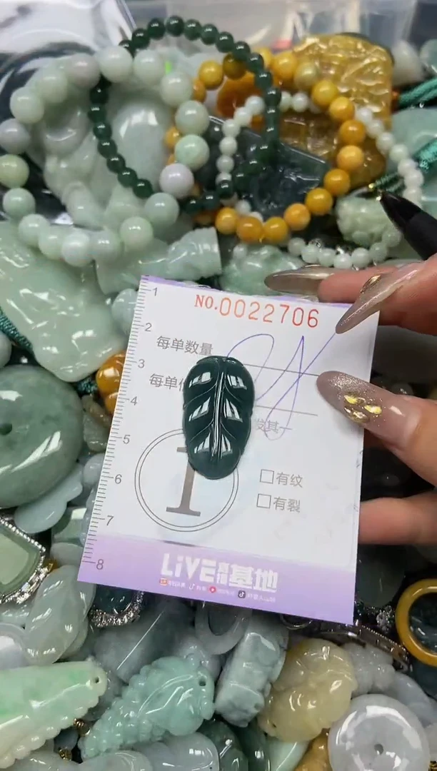 【闪购商品】翡翠颈饰未镶嵌闪购0022706