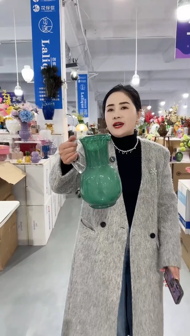 【闪购商品】玻璃安琪花瓶微瑕-H2RQ